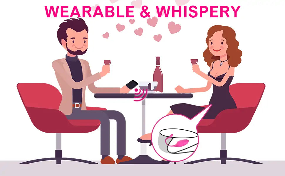 Long Distance Bluetooth Wearable Panty Couple Vibrator