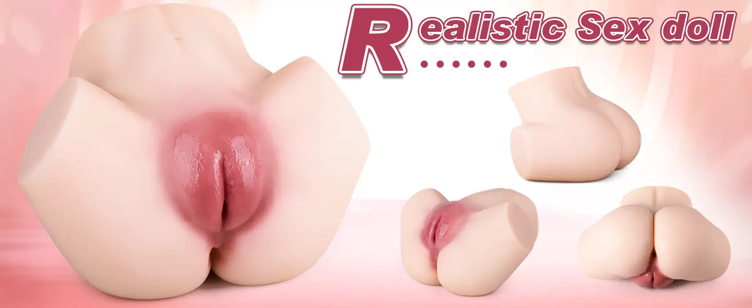 3D Textured Lifelike Sex Stroker Pocket Pussy