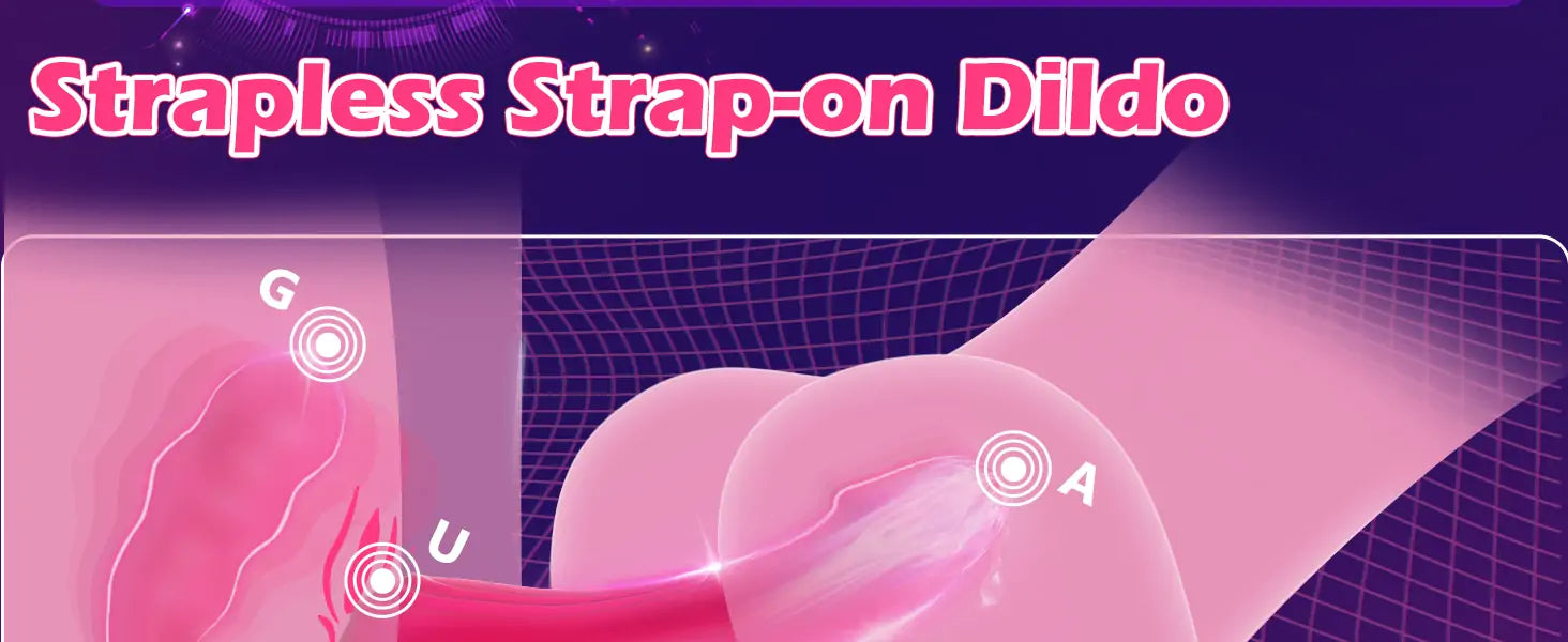 Double Ended Strap Dildo for Women Naughty Sex